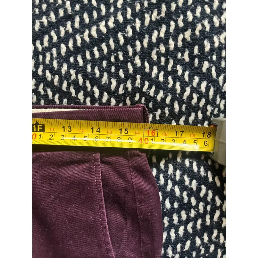 J.Crew 770 Stretch Chinos in Eggplant